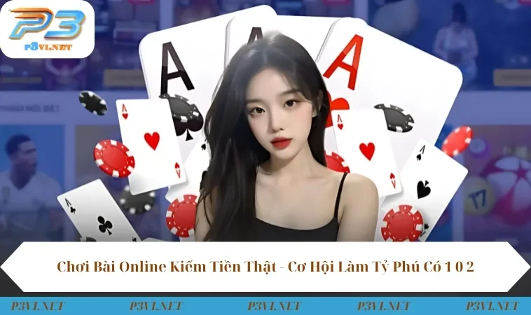 chơi bài online kiếm tiền thật